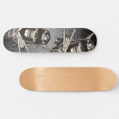 Demon Skull Skateboard (Horizontaal)