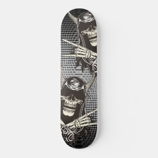 Demon Skull Skateboard (Voorkant)