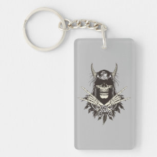 Demon Skull Sleutelhanger