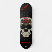 Demon Skull Speed Demon Dd Brand Skateboard (Voorkant)