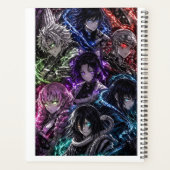 Demon slayer boek planner (Achterkant)