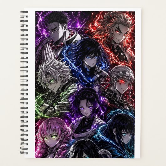 Demon slayer boek planner (Voorkant)