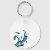 Demon Slayer Inosuke geïnspireerd Sleutelhanger (Achterkant)