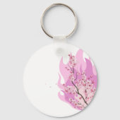 Demon Slayer Nezuko geïnspireerd Sleutelhanger (Achterkant)