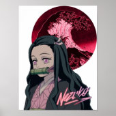 Demon Slayer Nezuko Poster (Voorkant)