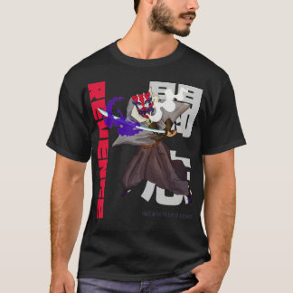 Demon Slayer Oni Warrior Revenge Japanese Manga T-shirt