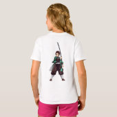 demon slayer t-shirt (Achterkant volledig)