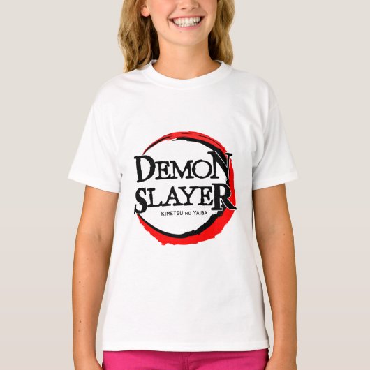 demon slayer t-shirt (Voorkant)