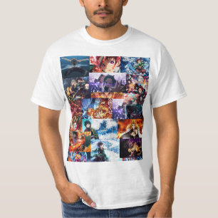 demon slayer T-shirt, anime afbeeldingen T-shirt