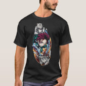 demon slayer T-Shirt b6 (Voorkant)