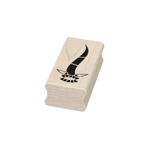 demon snake - kunststempel rubberstempel
