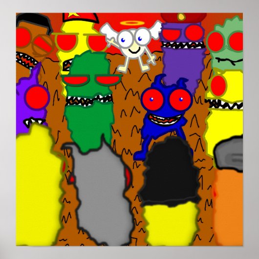 Demon Time Group Poster (Voorkant)