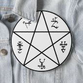 Demon Trap-Button Ronde Button 6,0 Cm (In situ)