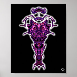 Demon van de onderwereld's buste v1.3 poster