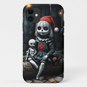Demon voor kerst iPhone 11 hoesje