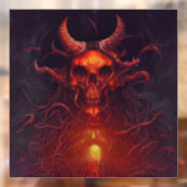 Demon Window Cling Raamsticker (Vel 2)