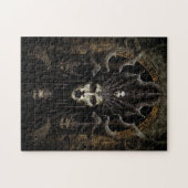 Demon Woman Monster Horror Art Legpuzzel (Horizontaal)