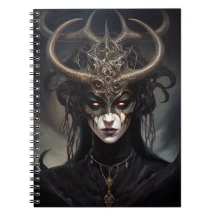Demon Woman Queen Dark Fantasy Art Notitieboek