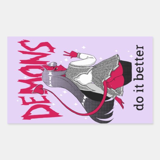 Demonen doen het beter sticker blad (Voorkant)