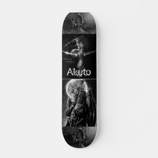 demonen en engelen skateboard (Voorkant)