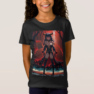 Demones met contact op Crossroads, Anime Demon T-shirt