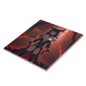 Demones met contact op Crossroads, Anime Demon Tegeltje (Zijkant)