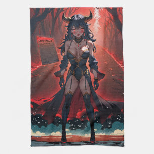 Demones met contact op Crossroads, Anime Demon Theedoek