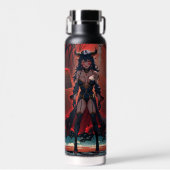 Demones met contact op Crossroads, Anime Demon Waterfles (Voorkant)