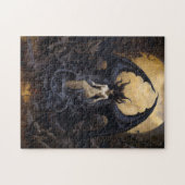 Demoness Dark Fantasy Gothic Gothic Art Legpuzzel (Horizontaal)