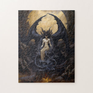 Demoness Dark Fantasy Gothic Gothic Art Legpuzzel