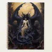 Demoness Dark Fantasy Gothic Gothic Art Planner (Voorkant)