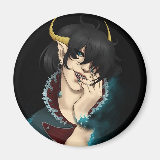 Demoness Magnet Magneet (Voorkant)