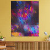 Demonfire Canvas Afdruk (Insitu (Woonkamer))