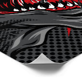 Demonic Creatures; Dubbele Monster Confrontatie Poster (Hoek)