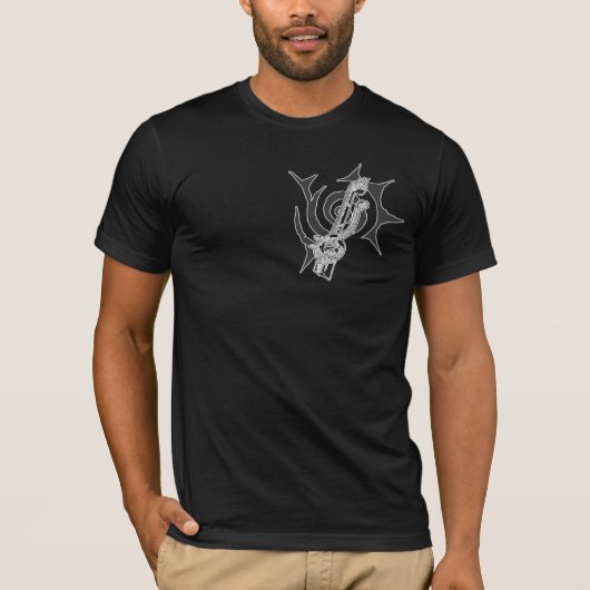 😈Demonic Dragon Knight Tee – Dark Sin Awakening😈 T-shirt (Voorkant)