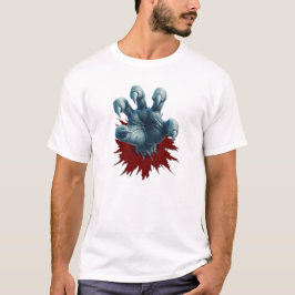Demonic Hand T-shirt (rood)
