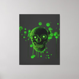 Demonic Skull - Envy Canvas Afdruk