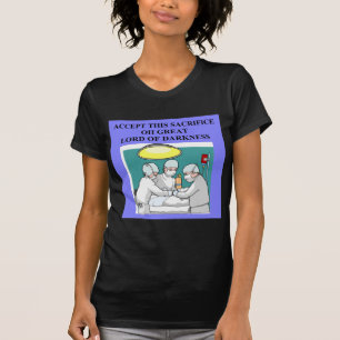 demonische arts / chirurgische mop t-shirt