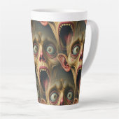 Demonische koffie latte mok (Rechterhoek)