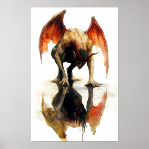 demonische reflecties poster