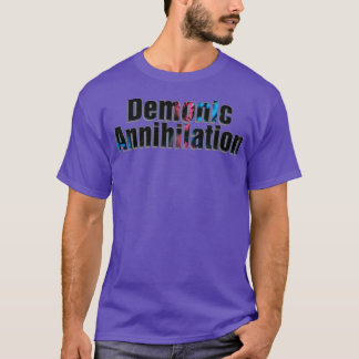 Demonische vernietiging t-shirt