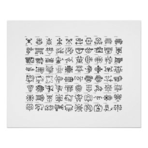 Demonology Magick Goetia Sigils Wall Witchcraft Perfect Poster