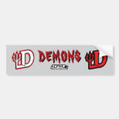 demons bumpersticker (Voorkant)