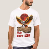 Démons du désert - T-shirt Eagle Skeletal EODM (Devant)