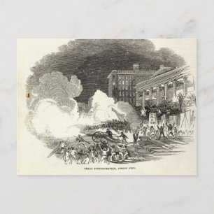 Demonstratie in Jersey City Briefkaart