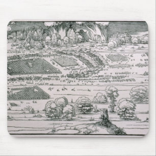 Demonstratie van defensieve maatregelen muismat