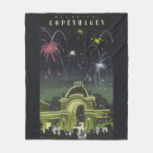  demonstratiereisposter Kopenhagen Fleece Deken (Voorkant)