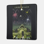 demonstratiereisposter Kopenhagen Keramisch Ornament (Links)