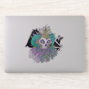 Demonveren Griezelmonster Sticker