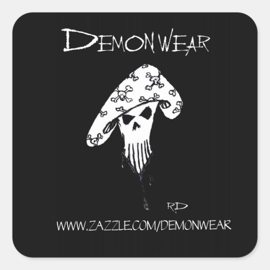DemonWear Promo Stickers (Voorkant)